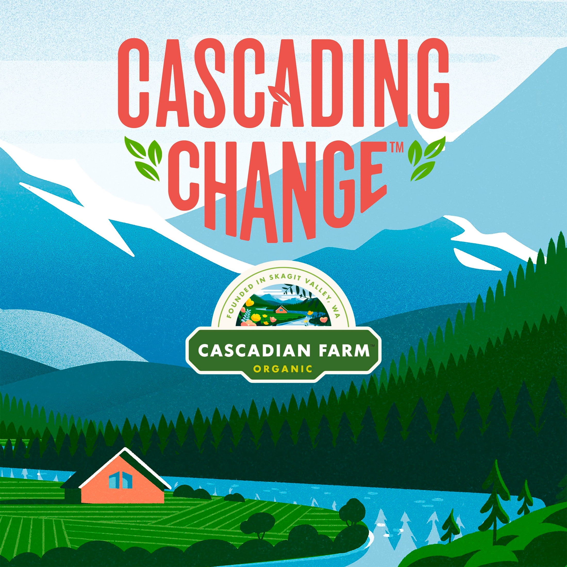(12 pack) Cascadian Farm Organic Vanilla Chip Chewy Granola Bars, 6 Bars, 7.4 oz.