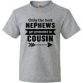 thumbnail image 3 of Inktastic Only the Best Nephews Get Promoted to Cousin Youth T-Shirt, 3 of 5