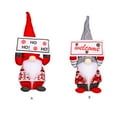 thumbnail image 4 of Injueey Muñeca de Navidad, decoración bonita, adorno de fiesta, juguete para niños, sofá, fondo decorativo para el hogar, dormitorio, oficina Kits de decoración para fiestas Rojo Injueey HA069298-01, 4 of 6