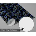 thumbnail image 6 of S4Sassy Peel & Stick Vinyl Wallpaper, Art Deco Fan Pattern Wallpaper Contact Paper Waterproof - Black, 25"x360", Removable Walls Covering for Living Room, Entryway, Statement Walls, 6 of 9