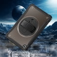 thumbnail image 7 of Dteck Case for Samsung Galaxy Tab S11 Case 11 Inch 2025, Heavy Duty Rugged Drop Protection Impact Resistant Shockproof Cover with Rotating Stand, Hand/Shoulder Strap,Black, 7 of 7