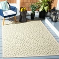thumbnail image 2 of Safavieh Courtyard Camille Spotted Indoor/Outdoor Area Rug, Beige/Green, 5'3" x 7'7", 2 of 11