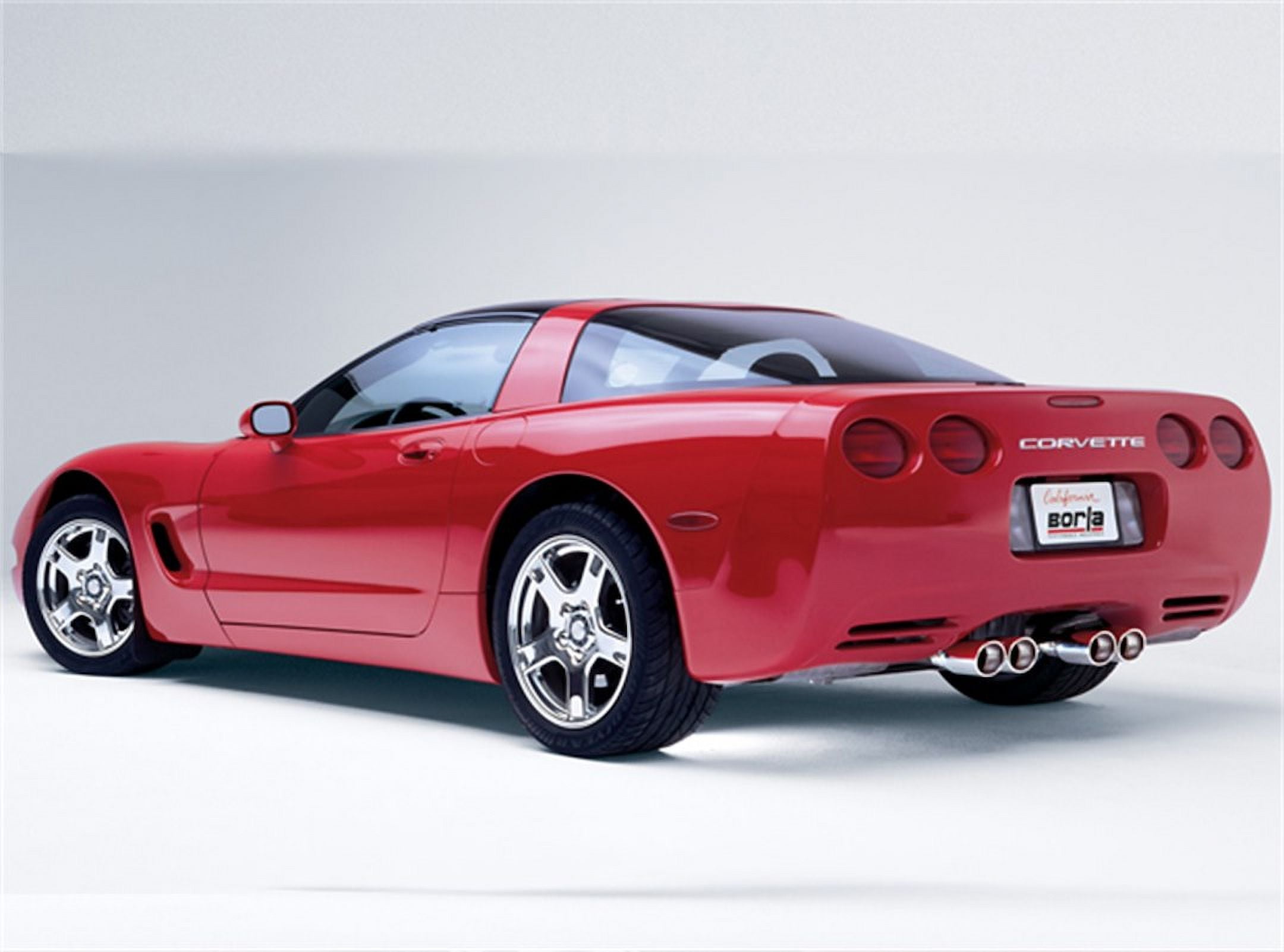 BORLA EXHAUST 140427 97-04 CORVETTE C5/ZO6 5.7L V8 /M RWD 2DR SPLIT REAR C-BACK SYSTEM, S-TYPE II