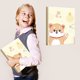 thumbnail image 1 of Pizarra Blanca Magnética de Doble Cara, Borrable, para Niños | Plástico Naranja | 31 X 23,5 X 2,5 Cm | Pizarra para Colgar | 1 Carpeta Transparente para Hojas Sueltas Tamaño A4, 1 of 6