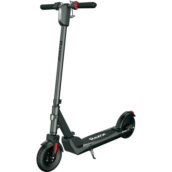 Razor E Prime III Commuting Folding Electric Scooter for Adults up to 220 lbs., Up to 18 mph & 15-mile Range, 8" Pneumatic Front Tire, 250W Hub Motor Rear-Wheel Drive, Lightweight, 36V Lithium-Ion