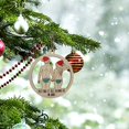 thumbnail image 3 of Adorno de Navidad de madera Corte digital Adorno de árbol de Navidad Regalo de Navidad Decoración del hogar Wmkox8yii gf6206, 3 of 4