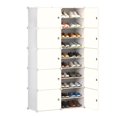 thumbnail image 1 of TMOSLY Zapatero Con Cubierta, 10 Niveles 40 Pares de Armario de Almacenamiento, Estantes de Pl&aacute;stico Para Organizador de Armario, Pasillo, Dormitorio, 1 of 7