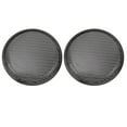thumbnail image 1 of Speaker Grill Cover, Black Satin  Durable Protective Function Subwoofer Mesh Cover 8 Inch  for Car RV, 1 of 8