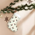 thumbnail image 7 of Yiaed Christmas Pug Dog Print Christmas Stockings, Christmas Stockings Hanging Ornaments, Christmas Stockings for Family Christmas Holiday Decorations, 7 of 7