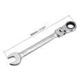 thumbnail image 2 of Unique Bargains 15/16' Flex-Head Ratcheting Combination Wrench SAE 72 Teeth 12 Point Ratchet Box Ended Spanner Tools, Cr-V, 2 of 5