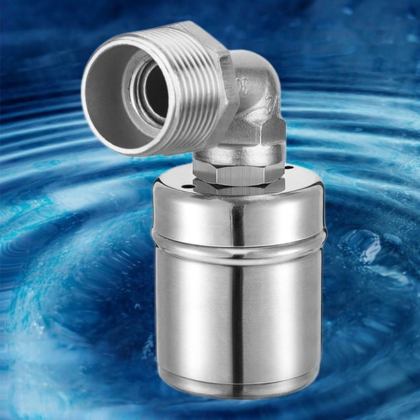Válvula De Bola Flotante Válvula de control de nivel de agua automática de 1/2 3/4 1 pulgada Válvula de flotador duradera a prueba de agua Wdftyju Libre de BPA