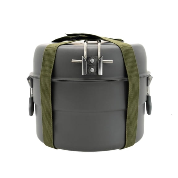 LICEWO Aluminum Camping Pots Cookware Hiking Pots Kettle Frying Pan Easy to Clean