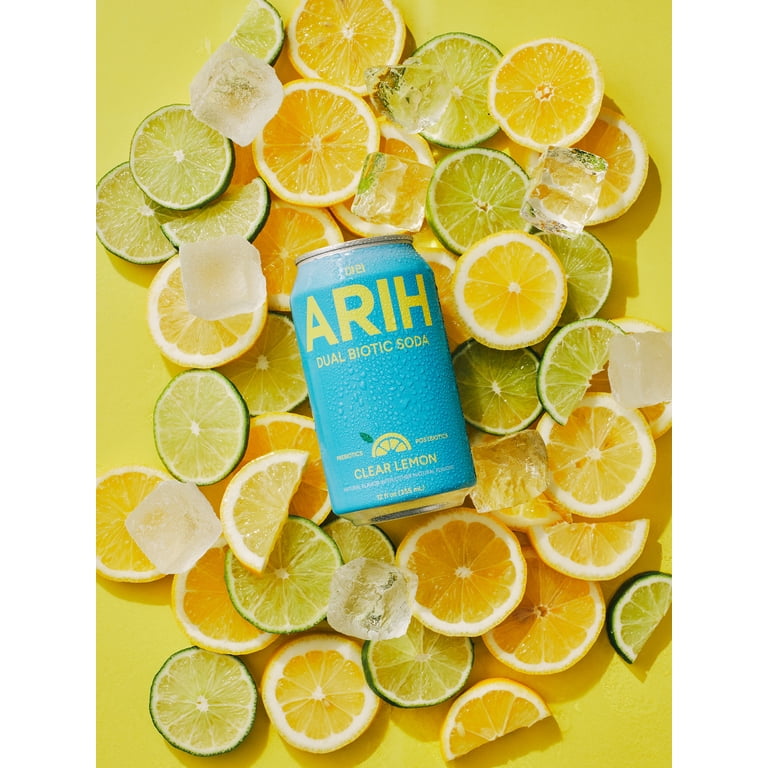 ARIH Dual Biotic Soda, Functional Prebiotic and Postbiotic Soda