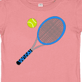 thumbnail image 4 of Inktastic Blue Tennis Racket and Ball Boys or Girls Baby T-Shirt, 4 of 5