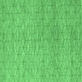 thumbnail image 1 of Ahgly Company Indoor Square Abstract Emerald Green Contemporary Area Rugs, 8' Square, 1 of 4