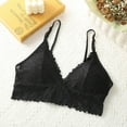 thumbnail image 2 of Saient Women's Summer Lace Triangle Cup Bra Tube Top Wire-Free Bra, 2 of 6
