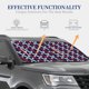 thumbnail image 4 of Balery Patriotic Star Pattern Parasol para parabrisas de coche de 2 piezas | Parasol plegable para parabrisas delantero de coche para la mayoría de sedanes-Large, 4 of 6