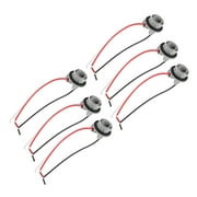 Unique Bargains H1 LED Headlight Wiring Connecting Lines Cable Harness Connector Adapter (Set of 6)