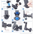 thumbnail image 5 of Car Vent Phone Holder Accessory 17mm Mount Extension Arm,360 Rotation Extension Rod 17mm Joint Extender Arm, 5 of 8