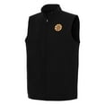 thumbnail image 2 of Men's Antigua Black Boston Bruins Regard Full-Zip Vest, 2 of 3