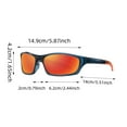 thumbnail image 3 of Lunettes de Soleil Polarisées Hommes Femmes Mode Cyclisme, 3 of 4