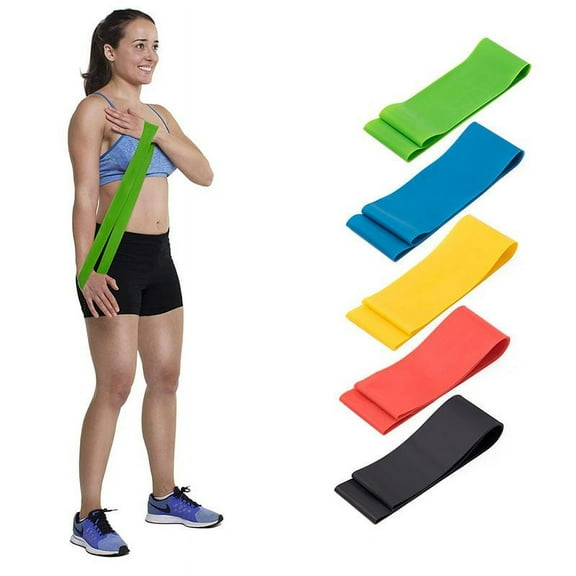 Resistance Bands, Yoga Rehab Bands, Black
