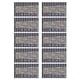 thumbnail image 2 of Pegatina de 10 Hojas de Guitarra Pegatinas de diapasón trastes de diapasón de diapasón calcomanías de escala de notas codificadas para la práctica del aprendizaje principal, 2 of 7