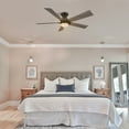 thumbnail image 6 of Trifecte 52" Indoor Low Profile Ceiling Fan with Remote Dimmable Light 5 Plywood Blades, 6 of 8