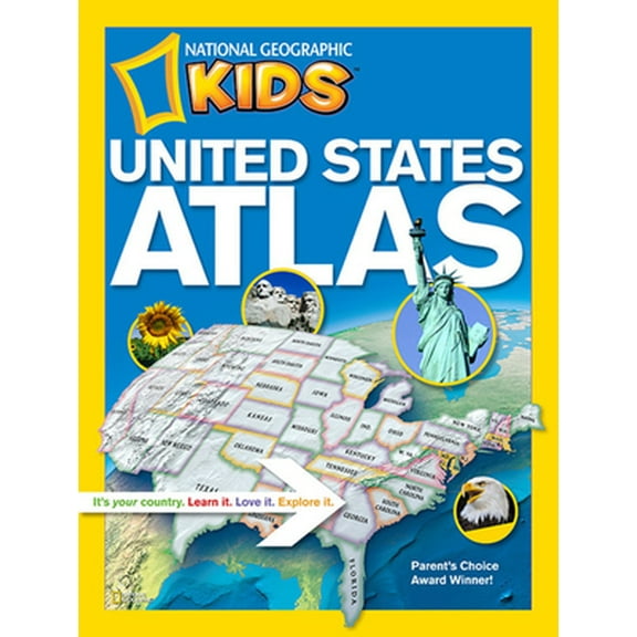Pre-Owned National Geographic Kids United States Atlas (Paperback) 1426310528 9781426310522