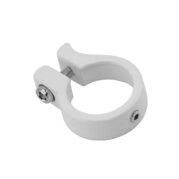 Alloy Seatpost Clamp Outer Diameter 28.6mm 324 White.
