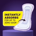 thumbnail image 6 of Overnight Incontinence Pads for Women - Ultimate Extra Coverage - 8 Drop - Extra Coverage - 22ct, 6 of 6