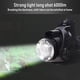 thumbnail image 5 of Linterna Frontal Para Pesca Al Aire Libre, Linterna Frontal Con Sensor Led Recargable, Faro Impermeable Ipx4 Para Acampar Al Aire Libre Y Senderismo sonducket HA038045-00, 5 of 6