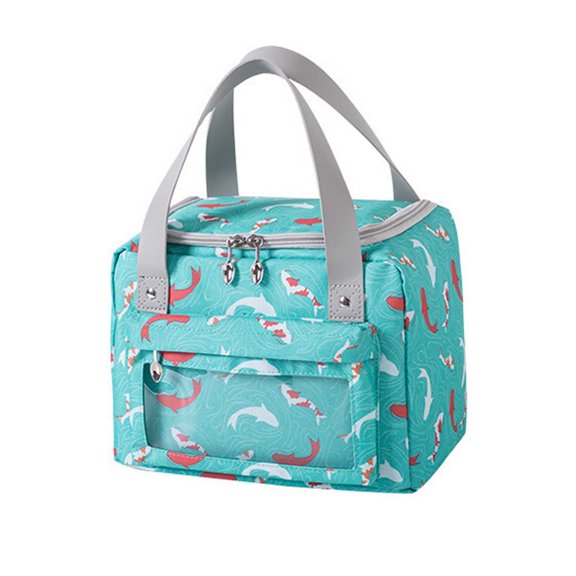 Japanese Style Lunch Bag Cloth Aluminum Foil Insulated Lunch Picnic Bag For Travel Insulated Lunch Bag
