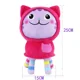 thumbnail image 5 of Gabby Dollhouse Plush Toy Mercat Cartoon Stuffed Animals Smiling Cat Car Cat Hug Gaby Girl Dolls Kids Birthday Gifts, 5 of 5