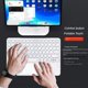 thumbnail image 5 of Teclado inalámbrico Bluetooth español con panel táctil hebreo coreano para IPad Pro Air para Xiaomi Huawei Android Windows Tablet teclado, 5 of 5