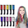 thumbnail image 1 of 10 Colors Hair Chalk For Girls Kids, 1 of 3