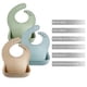 thumbnail image 4 of Class A food grade silicone children's bibs, baby food bibs, baby bibs, disposable bibs, 4 of 5