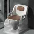 thumbnail image 1 of Commode de Chevet, Commode de Chevet Toilette Douce Rembourrée Portable Triple Scellée pour la Maison, 1 of 7