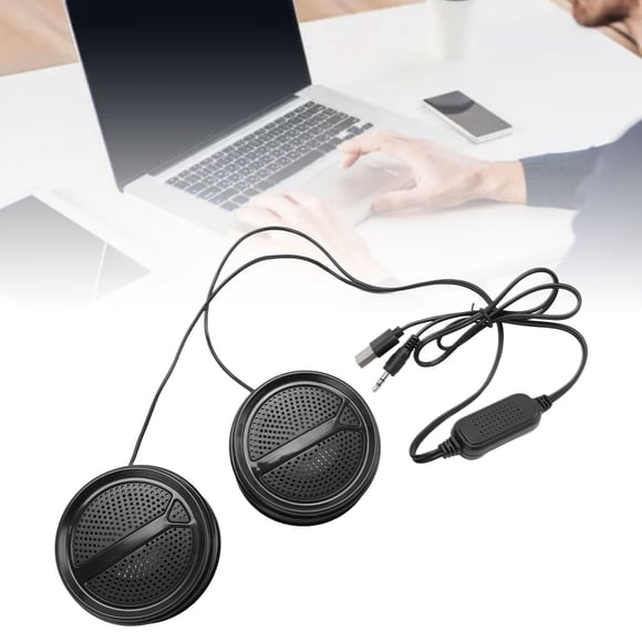 Computer Speakers for Desktop PC, USB2.0 Wired HIFI Sound Desktop Speaker, Small Laptop Speaker with Volume Control, Plug And Play Desktop Speakers, Small Computer Speaker