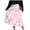 Rose, variant on Summer Skirts for Women Elegant High Waist Wrap Skirt Boho Floral Print Vacation Style Soft Lightweight Midi Skirt