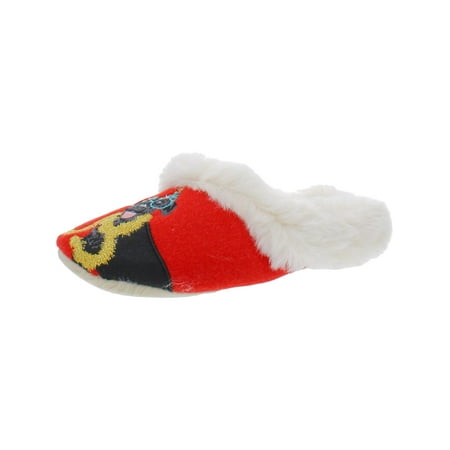 

Joules Womens Slippet Luxe Fleece Lining Felt Applique Scuff Slippers