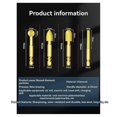 thumbnail image 4 of Grinding Hexagonal Handle Carbide Rotary File Cast Iron Stone Hand Drill for Glass Stone Rotary Tool, 4 of 5