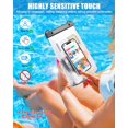 thumbnail image 3 of Funda flotante impermeable para teléfono Jzocon para iPhone Galaxy, 3 of 7