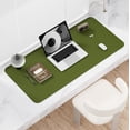 thumbnail image 6 of Kiibsot Desk Pad, 23.6" x 13.8" PU Leather Non-Slip Desk Mat Large Mouse Pad for Desktop, Waterproof Laptop Computer Writing Mat for Office, Home, Work, Gaming, 6 of 6