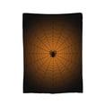 thumbnail image 7 of DouZhe Ultra-Soft Micro Fleece Lightweight Flannel Bed Blanket, Black Spider Web Halloween Print Cozy Warm Throw Blankets, 50"x40", 7 of 7
