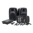 thumbnail image 2 of Gemini ES-210MXBLU Portable 10 Inch Passive Powered PA Speaker System w/ Mic, 2 of 6