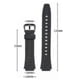 thumbnail image 2 of 18MM Watchband For Casio W-800H F-91 W-218H Watch Band Replacement Black Strap-2025, 2 of 5
