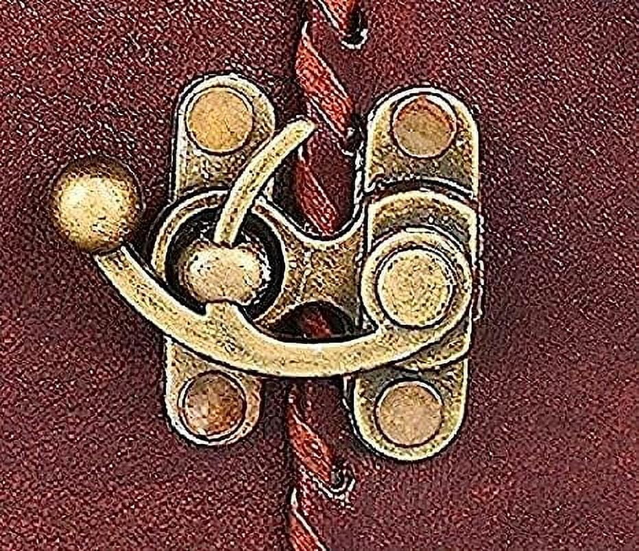 OVERDOSE Hamsa Embossed Leather Journal - Handmade Antique Stone Journal For Students & Office For Men And Women Diary Leather Sketchbook Drawing Journal Notebook - 6 X 8 Inches | 15 X 20 cm | A5