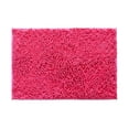thumbnail image 2 of Chenille Non-Slip Bathroom Rug, 16x24 Inch Super Absorbent Soft Floor Mat, Cloud-Like Shaggy Mat for Tub Shower Entry Hot Pink, 2 of 9