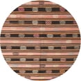 thumbnail image 1 of Ahgly Company Indoor Round Contemporary Bakers Brown Southwestern Area Rugs, 10' Round, 1 of 6